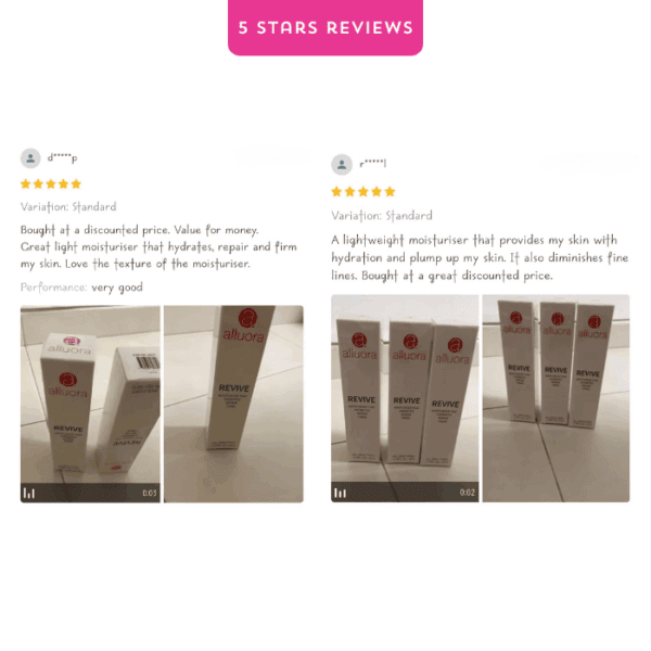 Alluora skincare moisturizer packaging for glowing, hydrated skin.