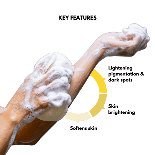 Squeezing foam onto skin, demonstrating skincare benefits for cleansing and rejuvenation.