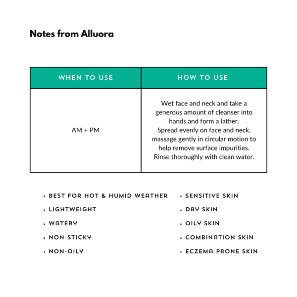 Sensitive skin skincare product for all skin types, with natural ingredients for optimal skincare.