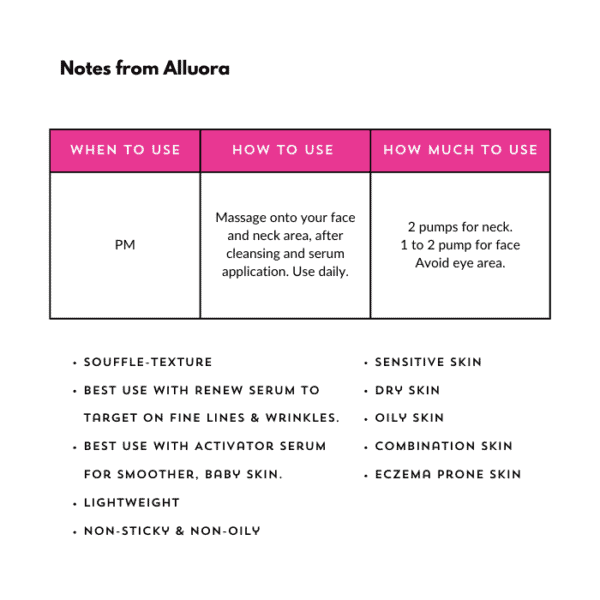 Renew serum for fine lines and wrinkles, gentle baby skin, suitable for sensitive, dry, oily, eczema-prone skin, lightweight, non-sticky, non-oily.