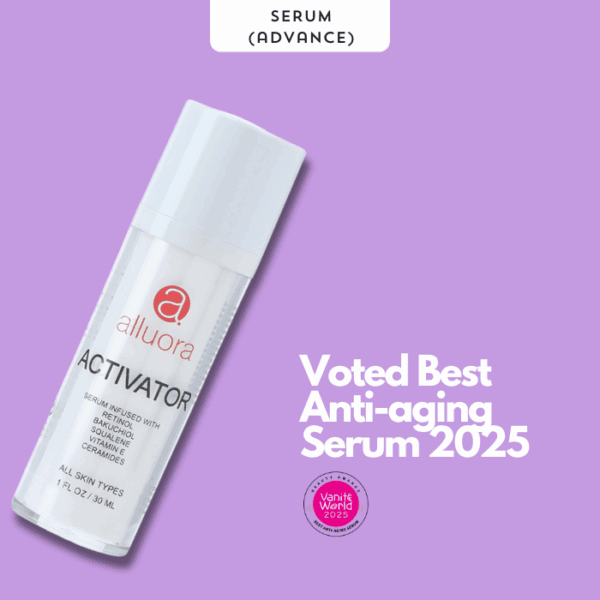 Alluaura anti-aging serum ideal for all skin types 130ml.