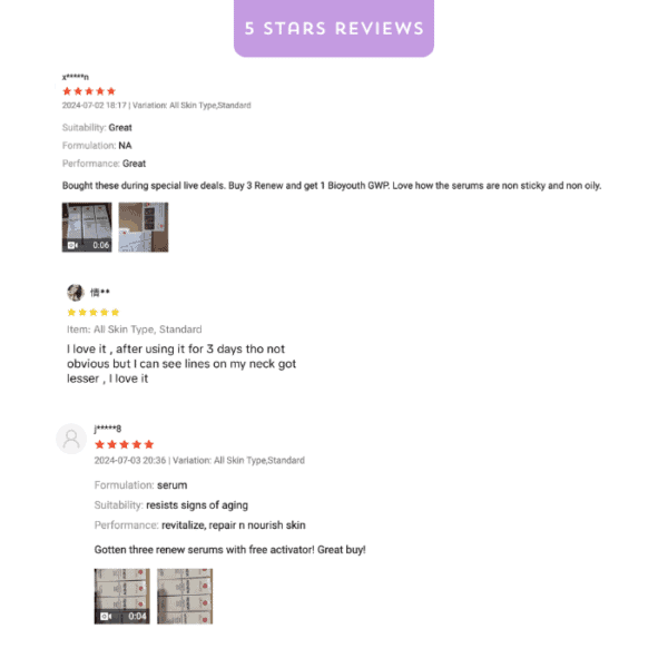 Revitalizing skincare serum for anti-aging, repairs and nourishes skin naturally.