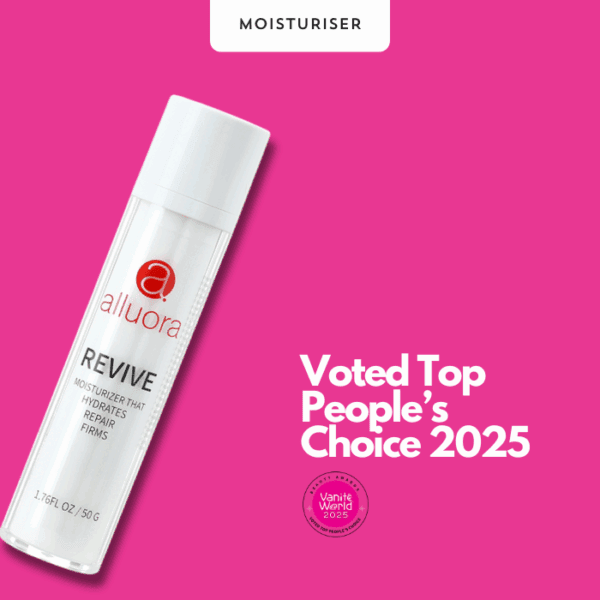 Hydrating moisturizer for skin repair by Alluora, voted top choice in 2025.
