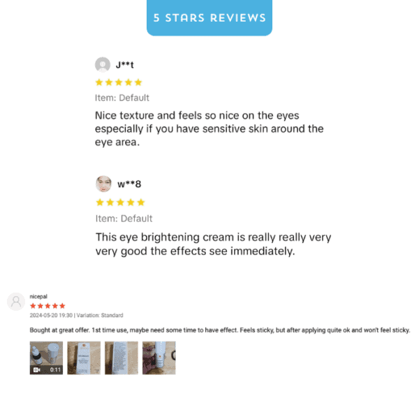 Vegan eye brightening cream for sensitive skin, skincare, and eye area, Alluora.