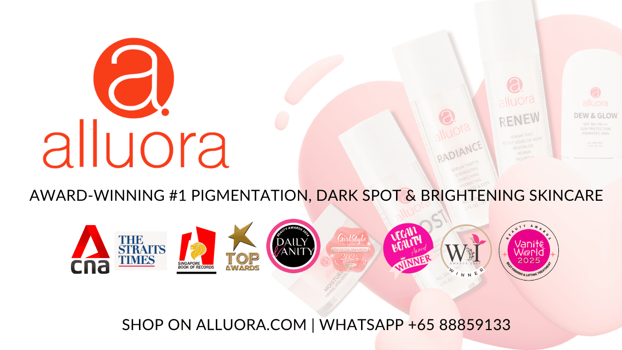 Vegan skincare products from Alluora with award-winning pigmentation and dark spot removal solutions.
