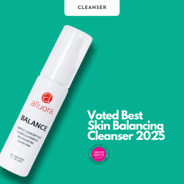 Clear skin balancing cleanser for all skin types, hydrating and oil balancing.