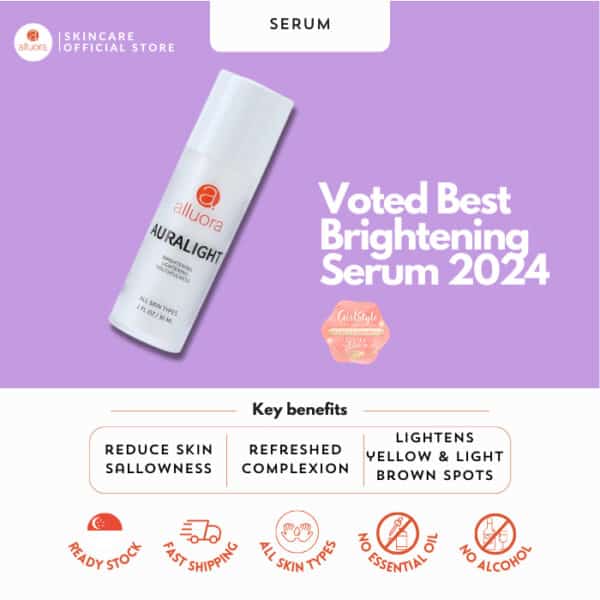 Voted best brightening serum 2024 for glowing skin and improved complexion.