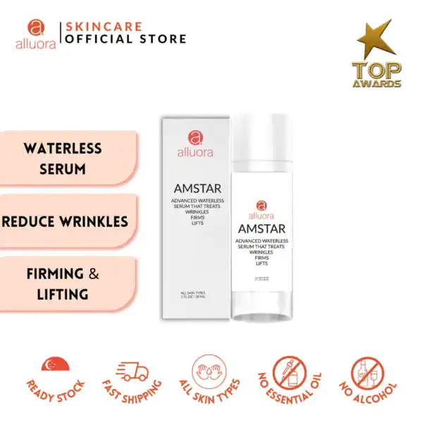 Advanced waterless serum to diminish wrinkles and firm skin.