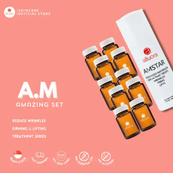 Alluora skincare anti-wrinkle serum for firming and lifting. Reduce wrinkles, no essential oils or alcohol. Perfect for all skin types.